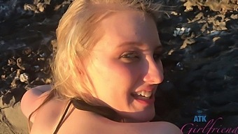 Pov Video Of A Blonde Girl Giving A Hardcore Blowjob