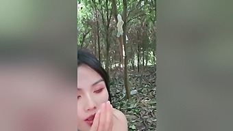 Bareback Outdoor Sex With A Chinese Couple