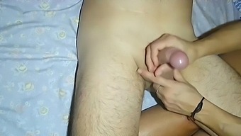 Hd Video Captures Wife'S Hairy Pussy And Handjob Session