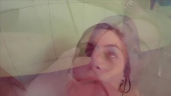 Pov Video Of Sydney Cole'S Deepthroat And Tit-Fucking Skills