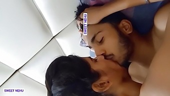 Indian Girl'S Boyfriend Gives Her A Creampie Surprise In A Hotel Room