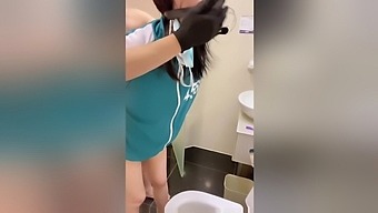 Small-Titted Chinese Couple Indulges In Fetish Dog Style