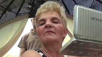 Grandma With A Hairy Pussy Gets Rough Treatment