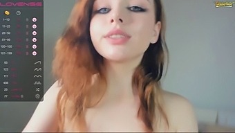 Cute C4pr1ce'S Solo Masturbation Show On Webcam