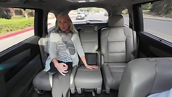 Longhaired Alexis Malone Enjoys A Hardcore Car Sex
