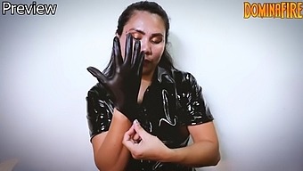 German Amateur Mistress: Bondage And Gloves