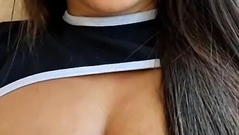 Big Beautiful Latina With Big Natural Tits Enjoys Masturbation