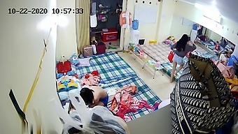 Voyeuristic Video Of Asian Girls Changing In A Dorm