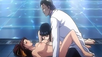 Busty Brunette Gets Her Pussy Stretched To The Max In This Anime Video