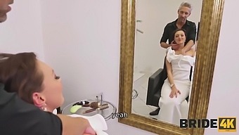 Pantyhose And Big Cock - The Bride'S Visit To The Hair Salon On Her Wedding Day Leads To Cheating