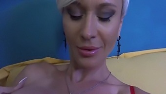 German Milf With Big Tits Gets A Big Cock In Her Mouth