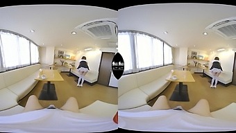 Hinako Mori'S 3d Vr Experience With A Japanese Maid And Cumshot