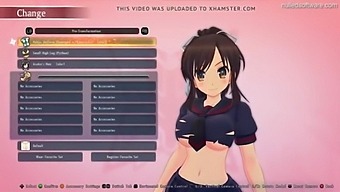 Hentai Game'S Naked Character In Public