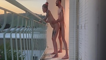 Wife'S Desire To Have Oral Sex On The Balcony