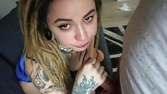 Tattooed Beauty Gets Her Pussy Fucked