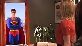 Milfs In Lust For Superman'S Big Cock And His Explosive Cumshot