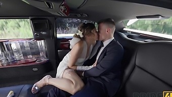 Clothed Brides Get Fucked In Car