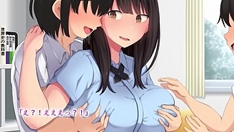 Busty Japanese Teen Gets Banged By Her Lucky Classmate