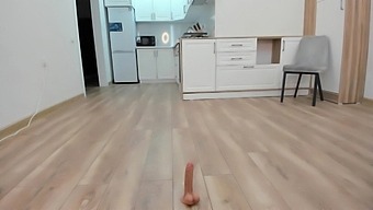 Solo Play With A Dildo And Squirting Orgasm In Hd