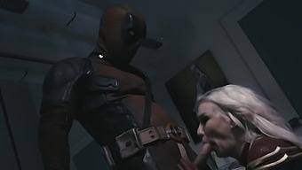 Deadpool And Kenzie Taylor Have A Wet And Wild Encounter