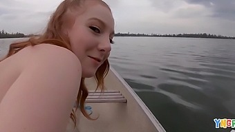 Amber Addis' Open-Air Blowjob After A Boating Trip