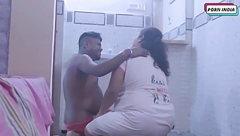 Indian Mature With Big Natural Tits Gets Pounded By Stepbrother
