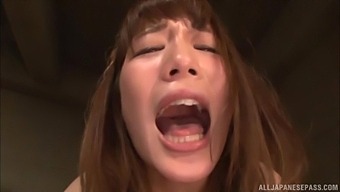 Japanese Beauty Gets Pounded In Wet Cunt In Missionary Position